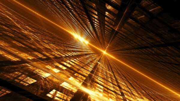 Abstract image for golden thread