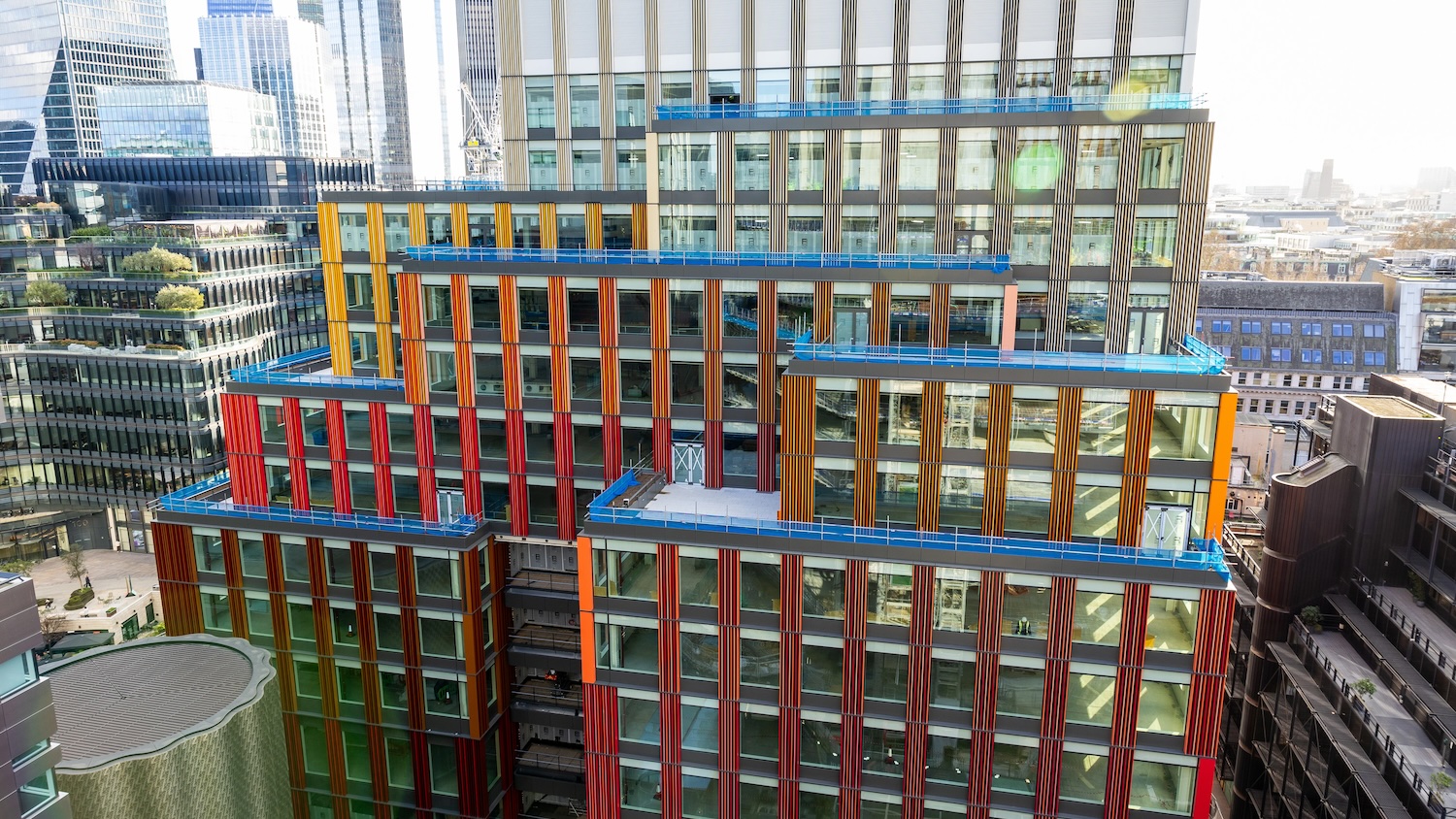 1 Broadgate: Sir Robert McAlpine's project for British Land - cited by for its productivity improvements