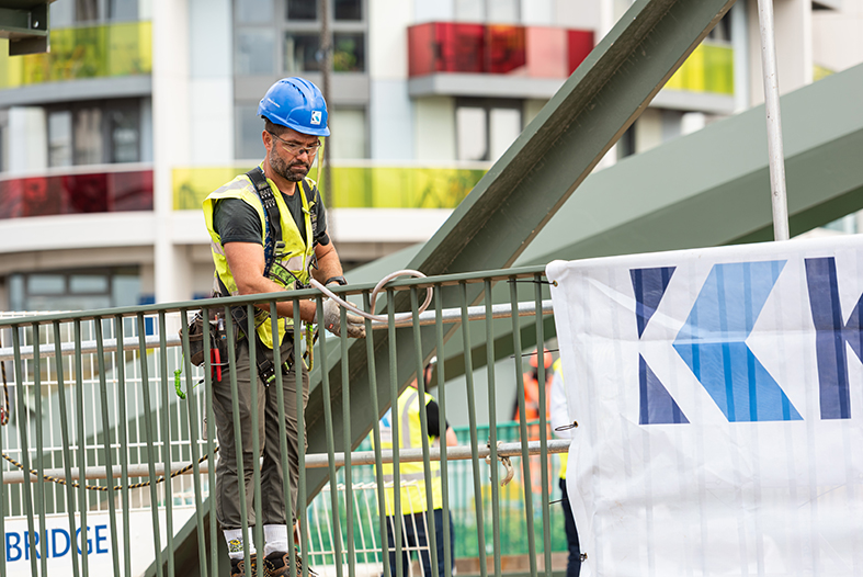 PIC CAP The new bridge will play a vital role in connecting Stratford.