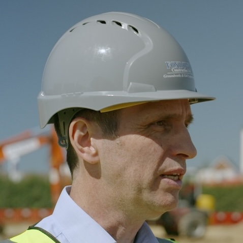 Vince French of Vinic Surveying Services