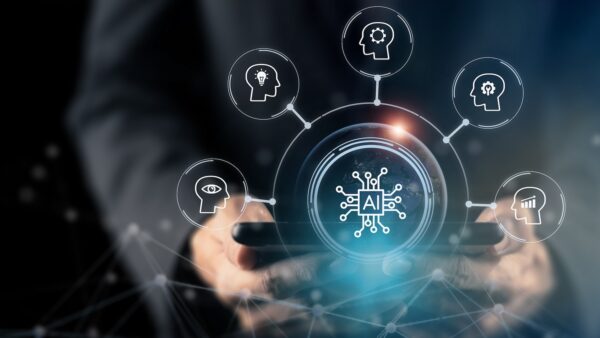 abstract image for AI skills training story