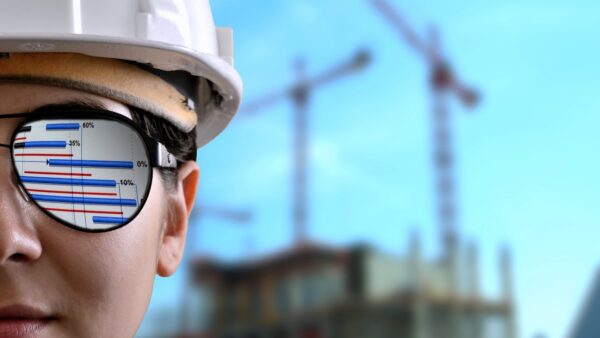 Abstract image for ALICE Technologies opinion on Gantt charts and digital planning in construction