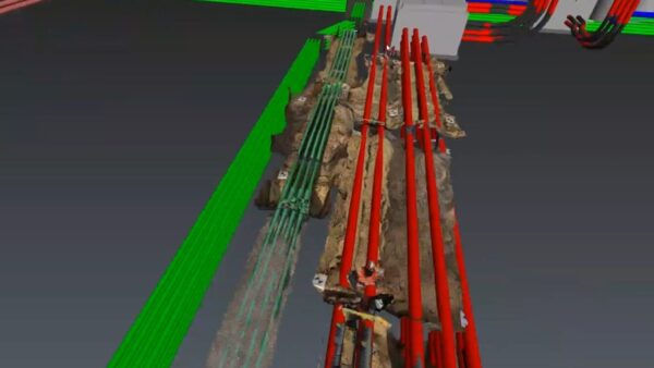 The new digital process has lowered utility strike risk in Laing O’Rourke’s projects. Image: Laing O’Rourke